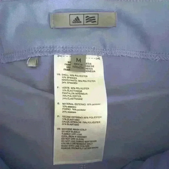 Adidas  golf skirt/skort periwinkle‎ size medium - Picture 4 of 4
